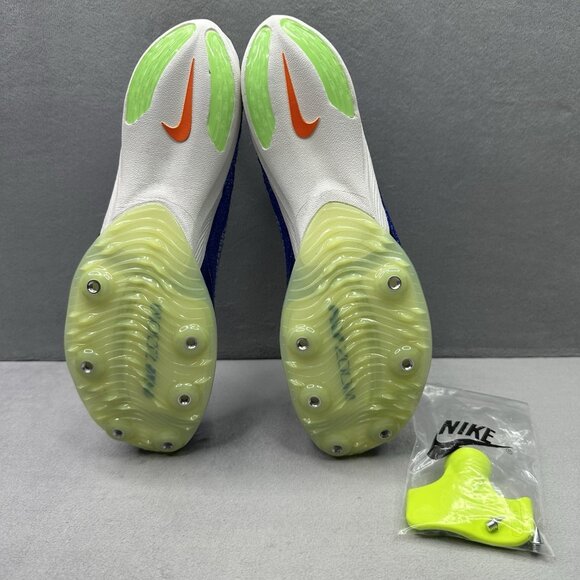Nike Air Zoom Victory Mens Sizes 8.5 & 11 Track & Field Spikes Racer Blue NEW - Picture 7 of 8